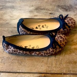 Olive & Edie Leopard print ballet flat